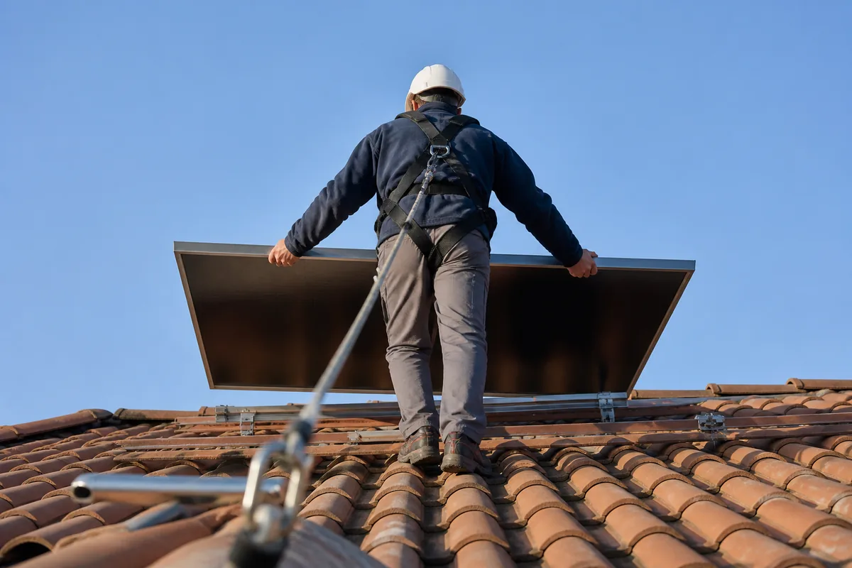 Devenir installateur photovoltaïque : formation et métier